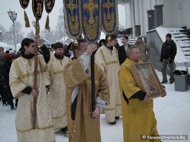 Крещение в Сестрорецке 2011