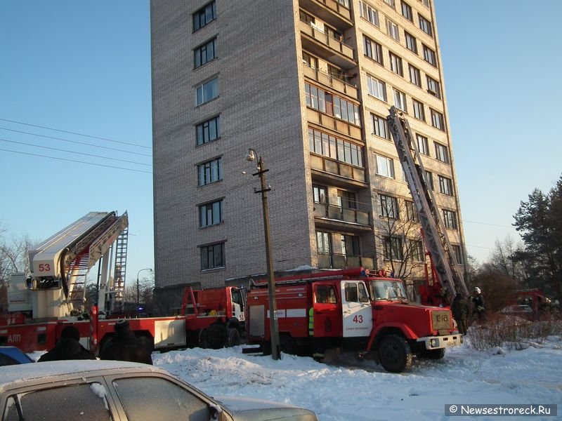 Сестрорецк взрывался и горел