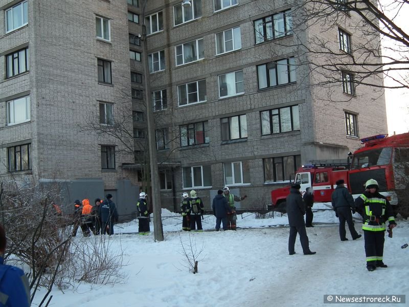 Сестрорецк взрывался и горел