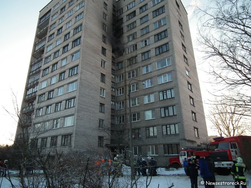 Сестрорецк взрывался и горел