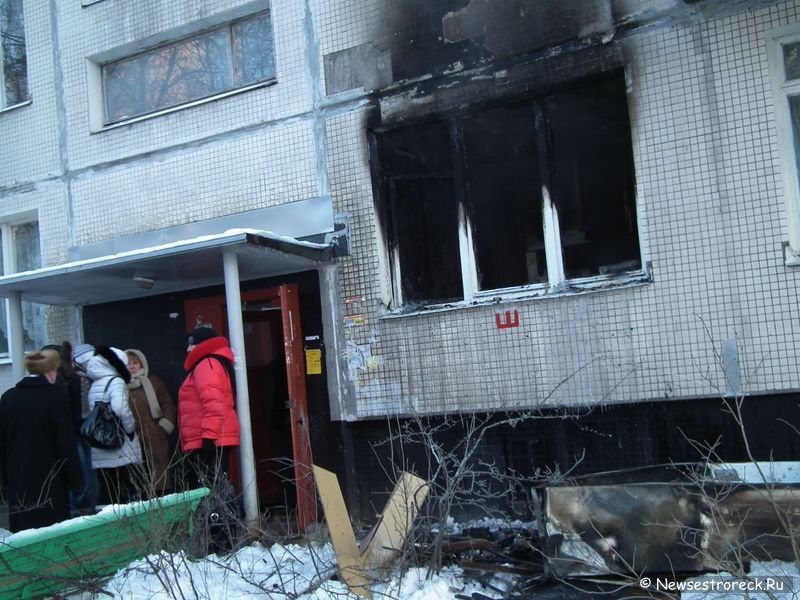 Сестрорецк взрывался и горел