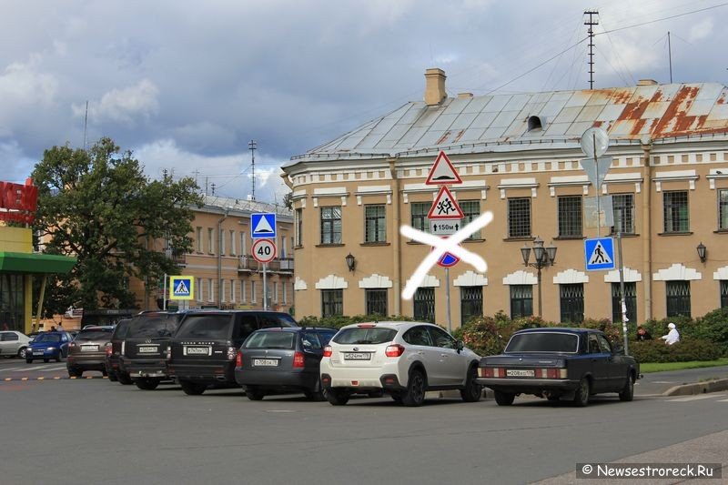 Автовладельцев ждут большие сюрпризы на улицах Сестрорецка