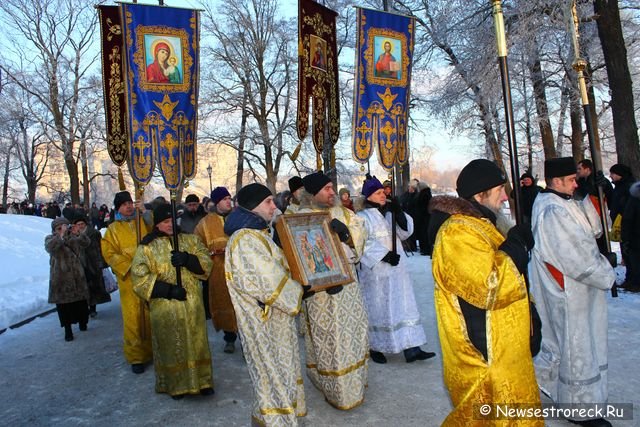 Праздник Крещения Господня в Сестрорецке