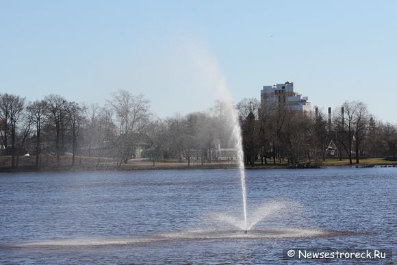 В Сестрорецке открыли сезон фонтанов 2013