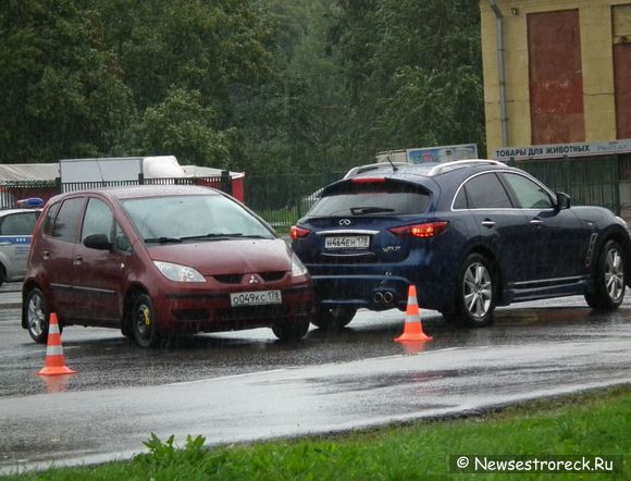 Два ДТП на одном перекрестке