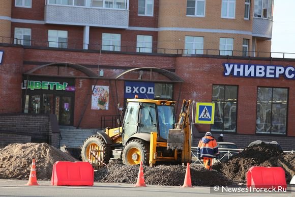 Водоканал ведет восстановительные работы на Транспортной ул.