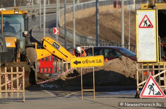 Водоканал ведет восстановительные работы на Транспортной ул.