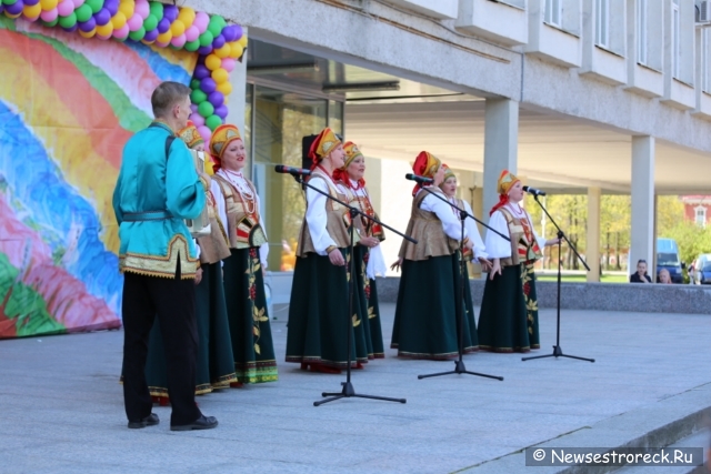 Парад творчества прошел по площади Сестрорецка