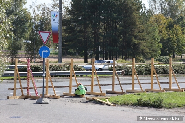 Началось строительство нового дома на Приморском шоссе, дом 352, лит.А