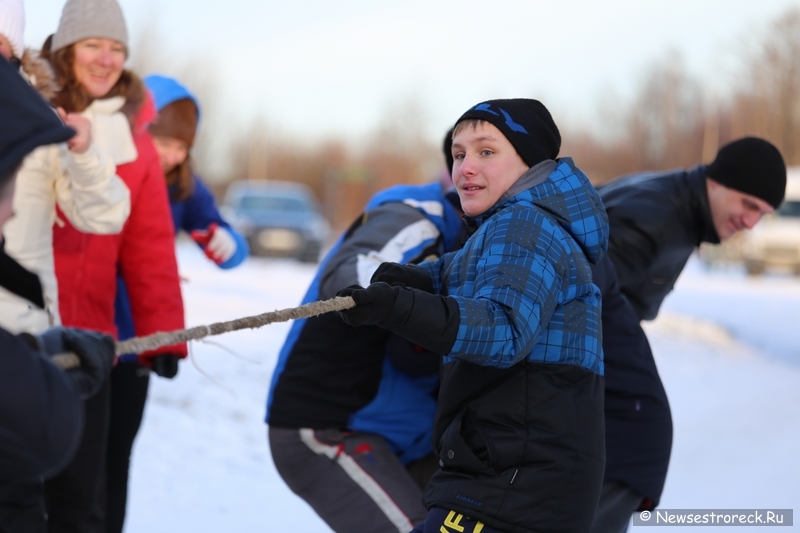 В Сестрорецке состоялся турнир по волейболу на снегу «Snow Volley Christmas-2015»