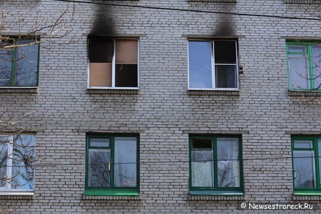 Пожар на ул.Володарского, д.5