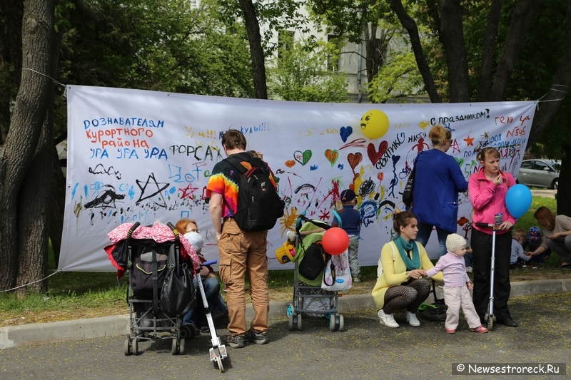 В Сестрорецке прошел День открытых дверей пожарной охраны