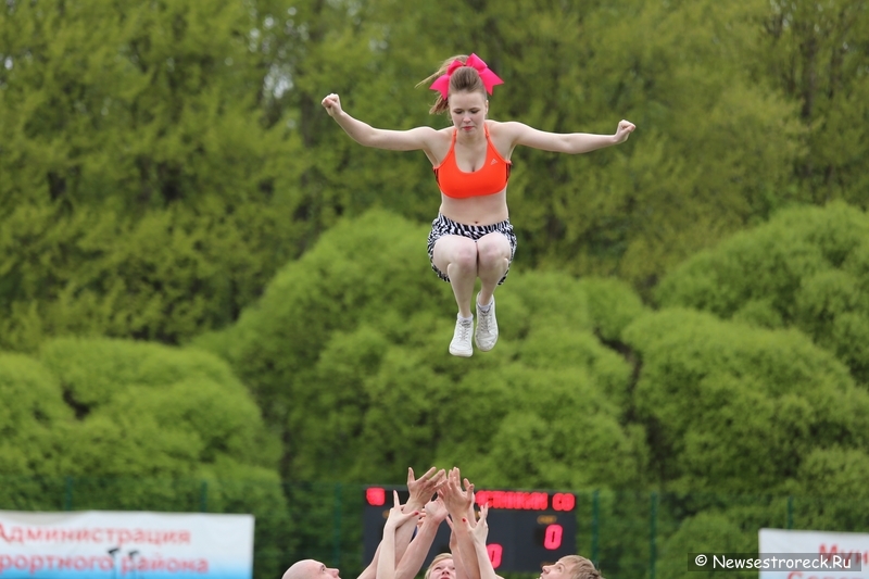 В Сестрорецке прошел открытый Кубок по черлидингу «CHEER OPEN - 2015»