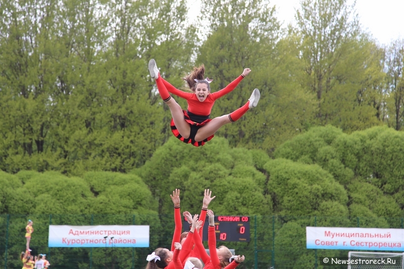 В Сестрорецке прошел открытый Кубок по черлидингу «CHEER OPEN - 2015»