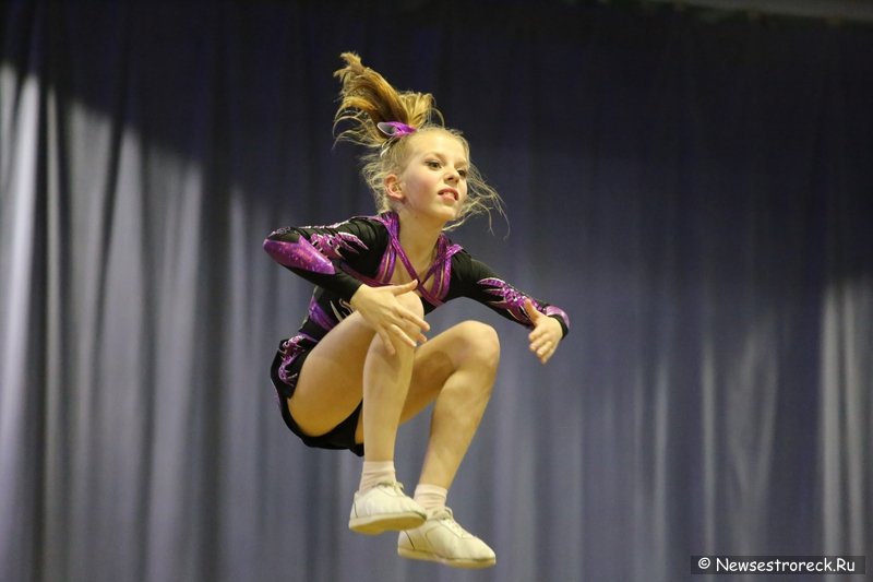 Турнир по черлидингу «CHEER OPEN - 2016» прошел в Сестрорецке