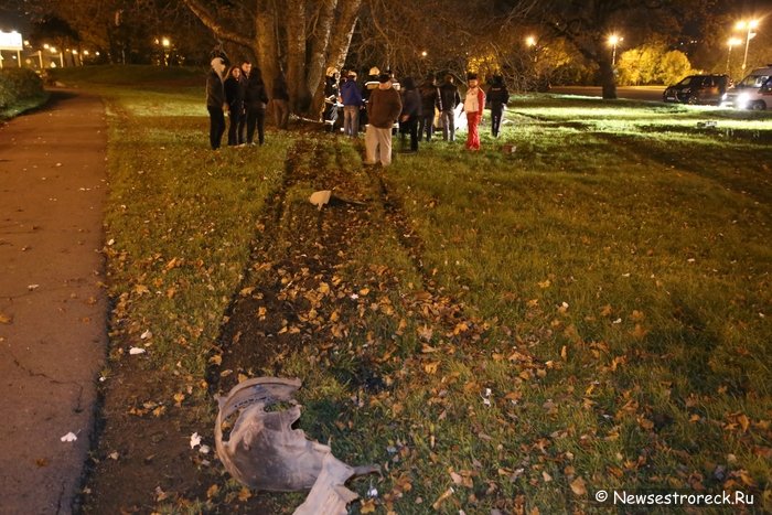 В Сестрорецке автомобиль «Субару» врезался в дерево В Сестрорецке автомобиль «Субару» врезался в дерево