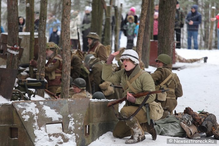 В Сестрорецке прошел военно-исторический фестиваль «Западный фронт»